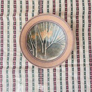 Peter Price Mid Century Modern Bowl Studio Pottery Earth Tone Vintage Decor